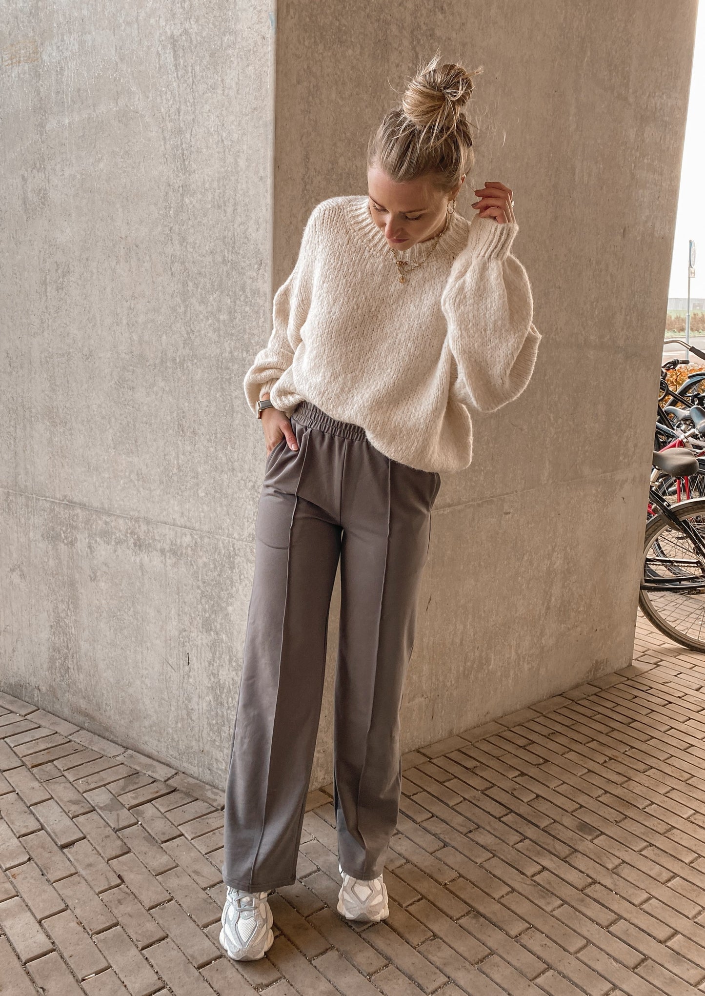 VIANI PANTALON - GREY