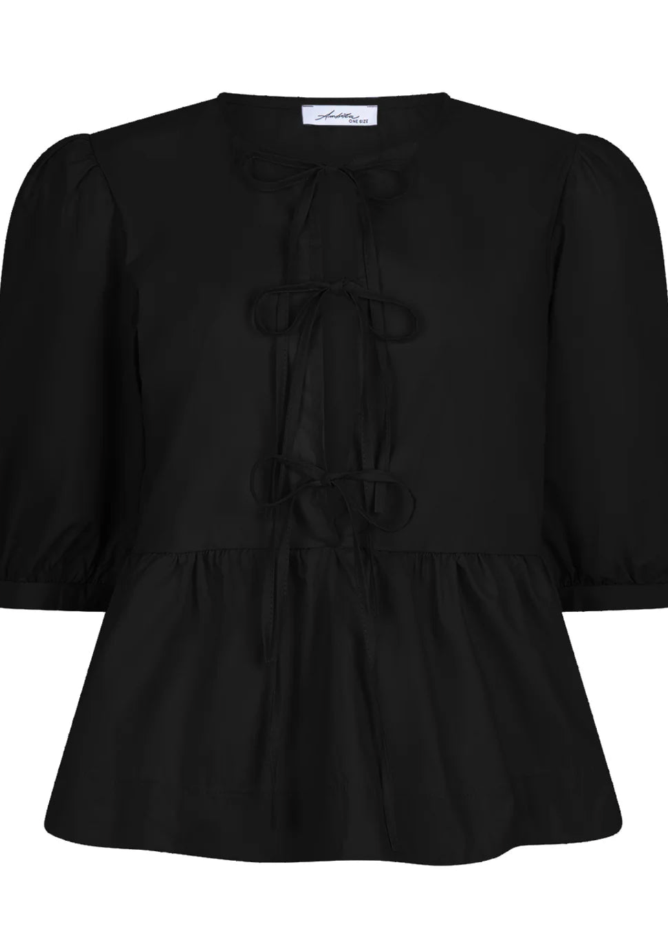 JUNE TOP - ZWART