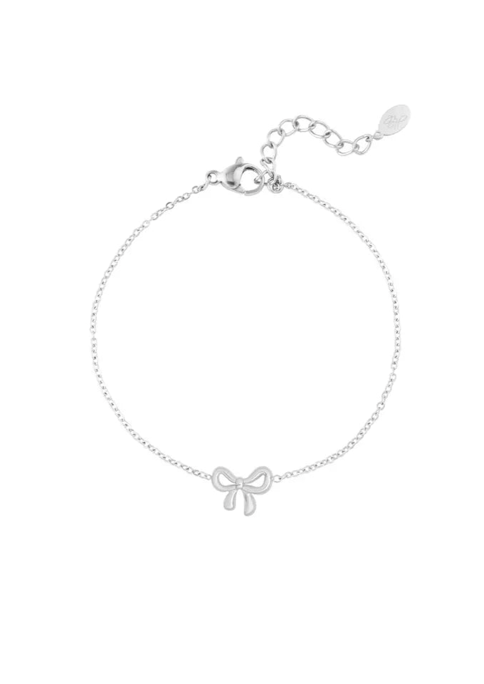 ARMBAND MET STRIK - ZILVER