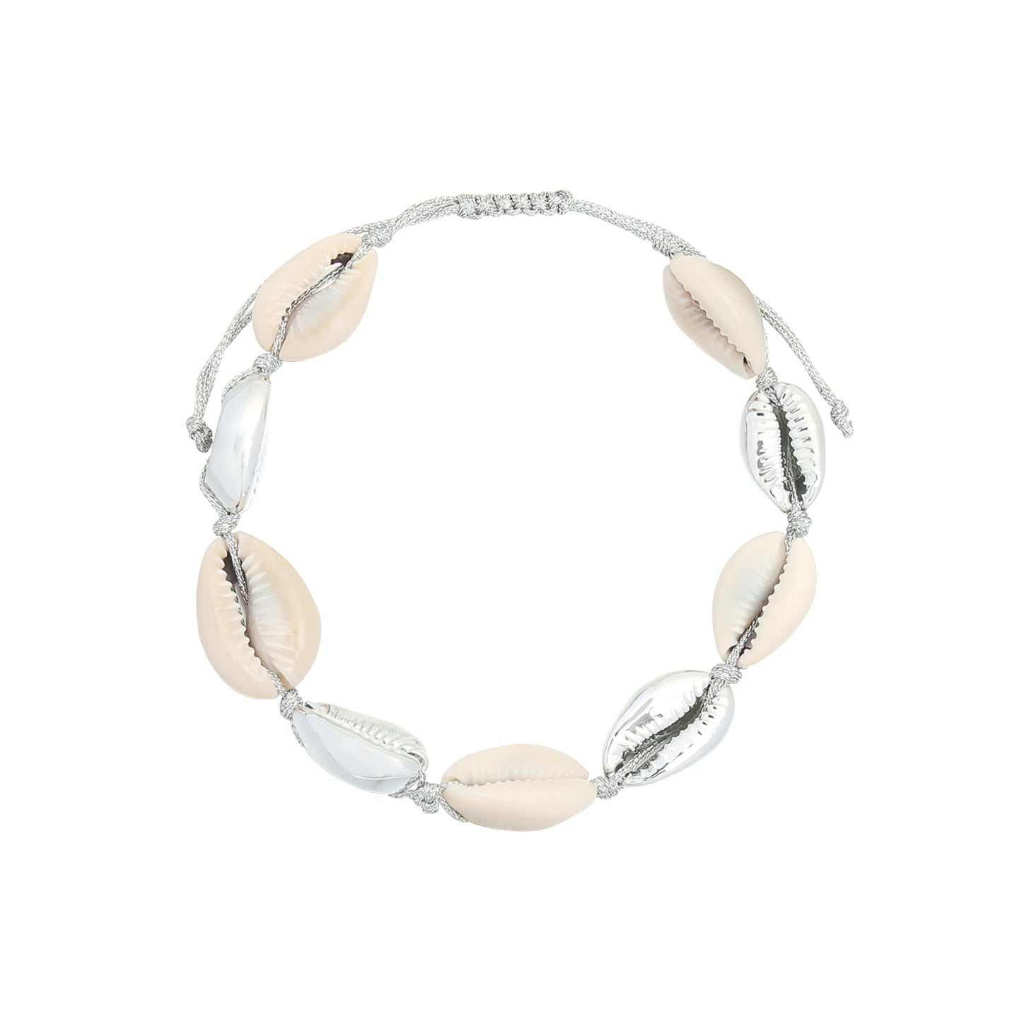 ARMBAND SUMMER PARADISE - ZILVER
