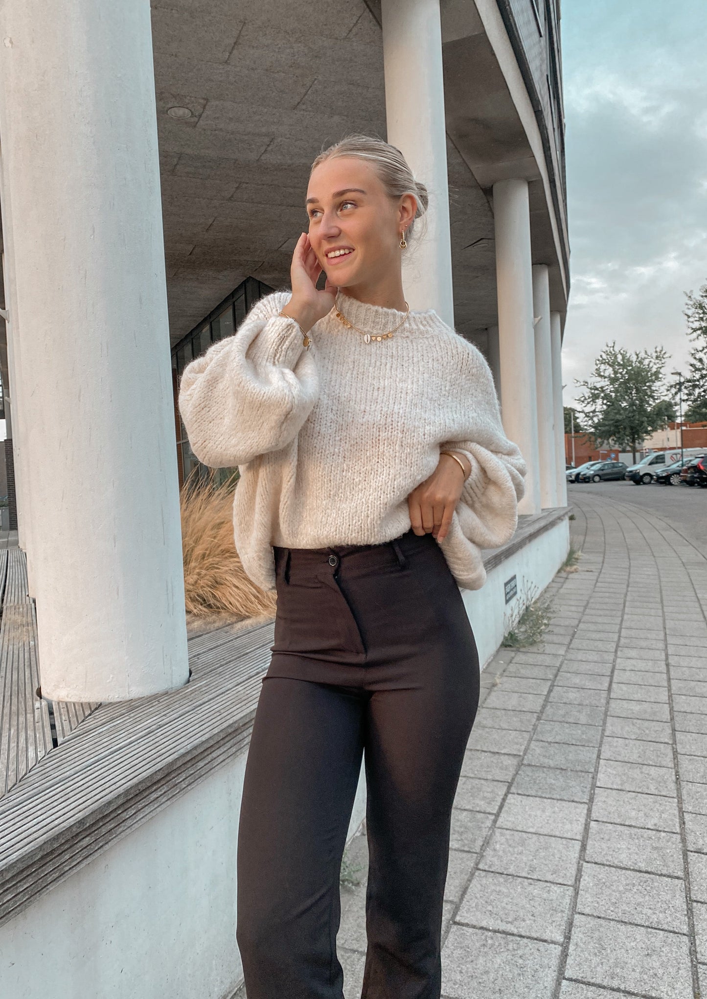 ‘STAY WITH ME’ KNIT - OFF WHITE