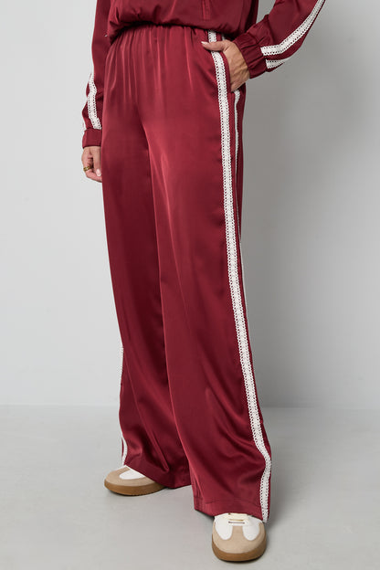 TOUCH OF SILK SATIJNEN BROEK 2.0
