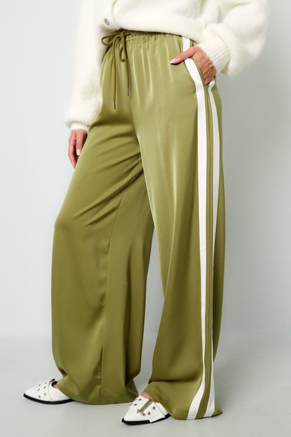 TOUCH OF SILK SATIJNEN BROEK