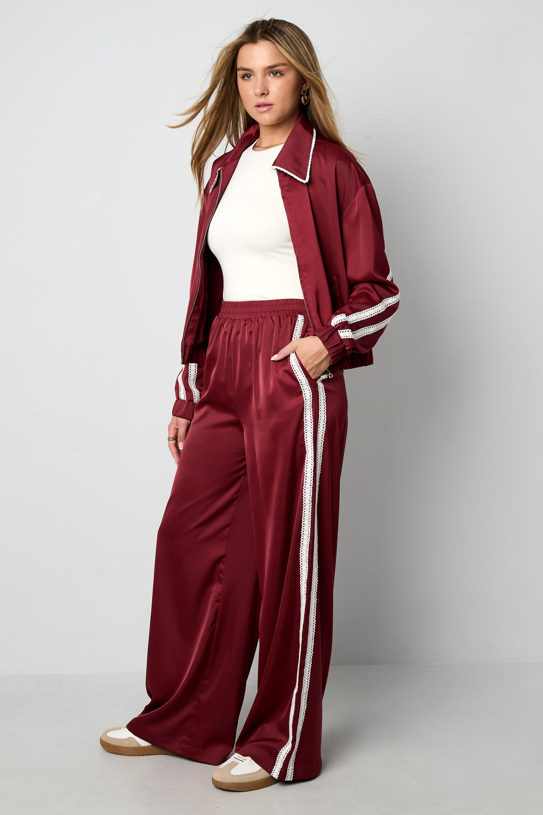 TOUCH OF SILK SATIJNEN BROEK 2.0