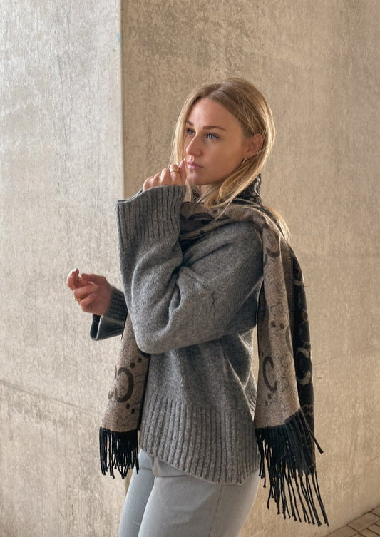CC SCARF - BEIGE