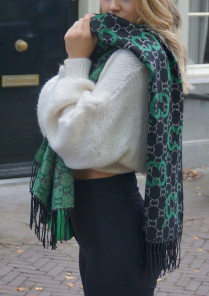CC SCARF - GREEN