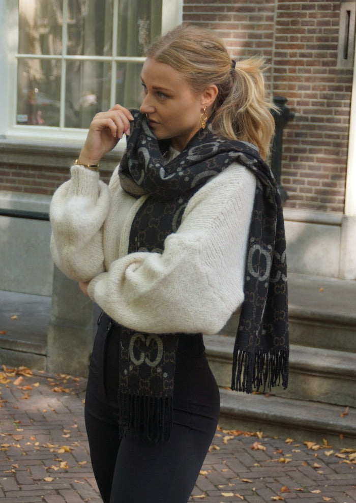 CC SCARF - BEIGE