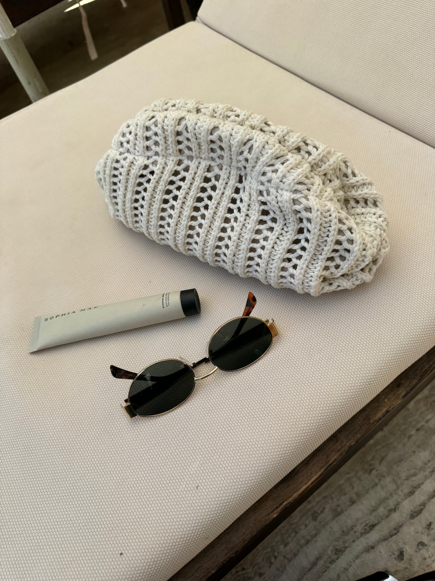 LINA SUNGLASS GOUD (DONKERGROENE GLAZEN)
