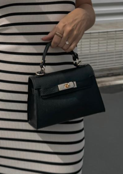 MONTÉRNO INSPIRED BAG SMALL - ZWART