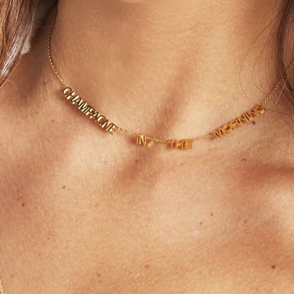 'CHAMPAGNE IN THE MORNING' CHAIN
