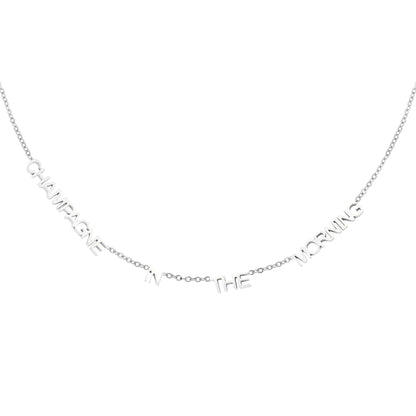 'CHAMPAGNE IN THE MORNING' CHAIN