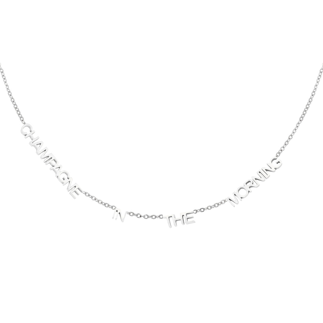 'CHAMPAGNE IN THE MORNING' CHAIN