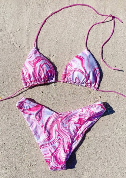"OCEAN VIBES" BIKINI - ROZE