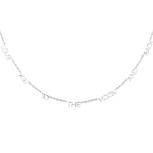 Afbeelding in Gallery-weergave laden, &#39;LOVE YOU TO THE MOON AND BACK&#39; CHAIN

