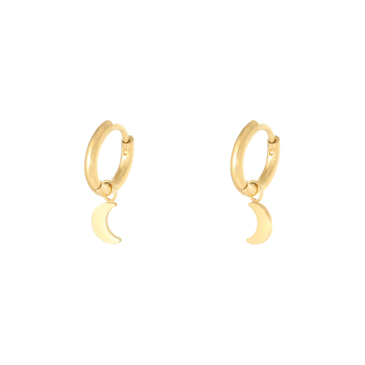 MOON EARRINGS - GOLD