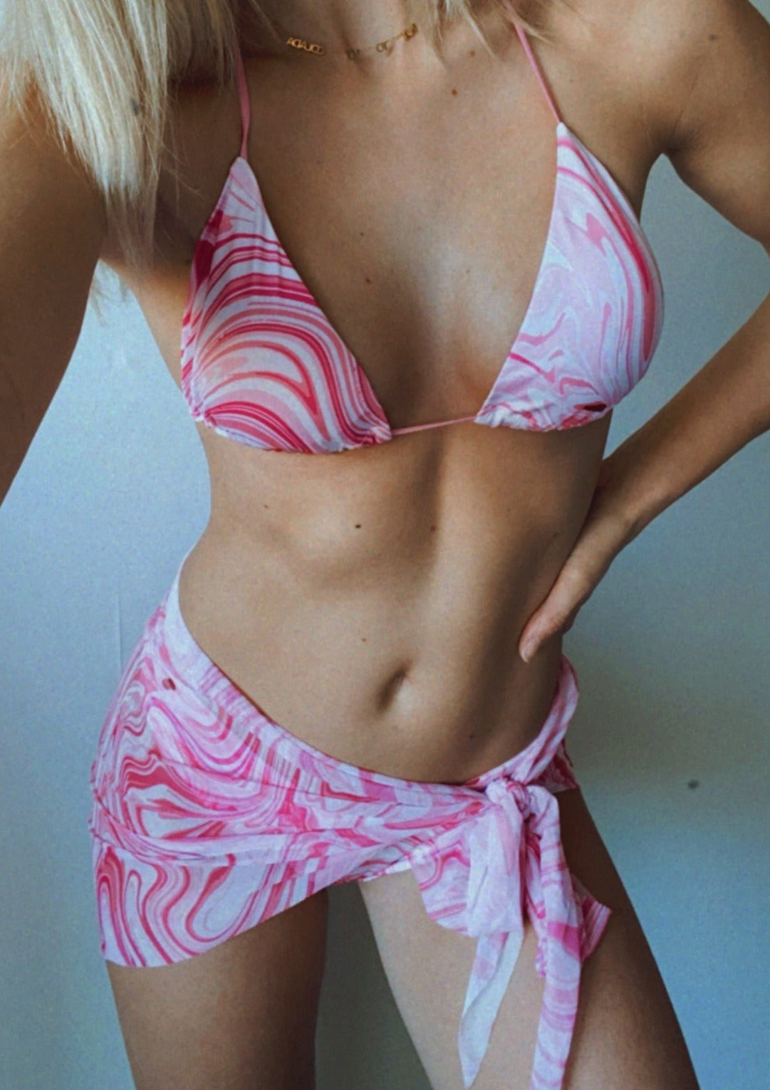 "OCEAN VIBES" BIKINI - ROZE