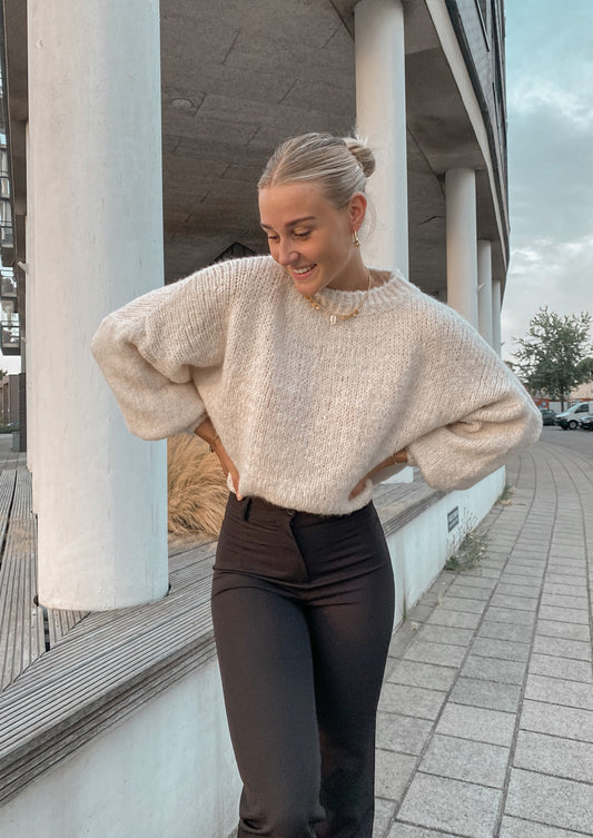 ‘STAY WITH ME’ KNIT - OFF WHITE