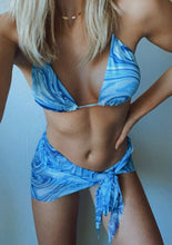 Afbeelding in Gallery-weergave laden, &quot;OCEAN VIBES&quot; BIKINI - BLAUW
